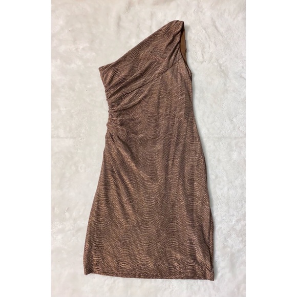 Ralph Lauren One-Sholder Shimmer Dress - Picture 12 of 12